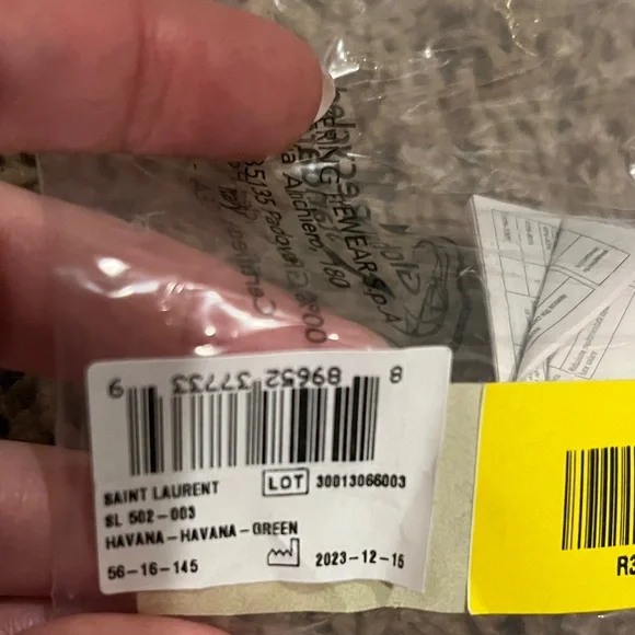 Saint Laurent Tortoise Shell Sunglasses - Picture 12 of 13